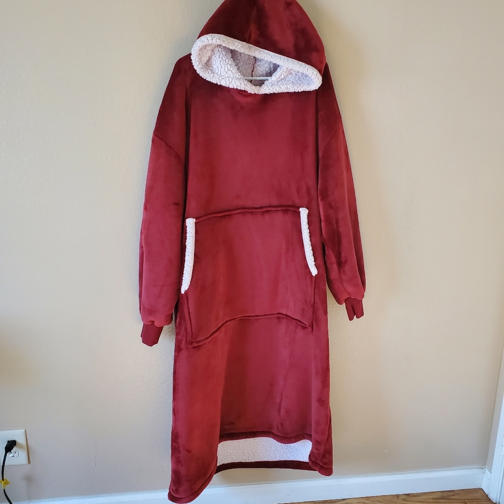 Wearable fleece blanket oversized XL